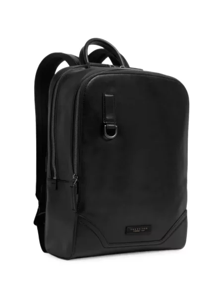 Rucsac The Bridge din piele negru