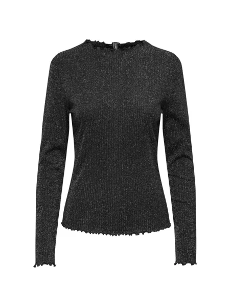 ONLY Bluză Emma negru