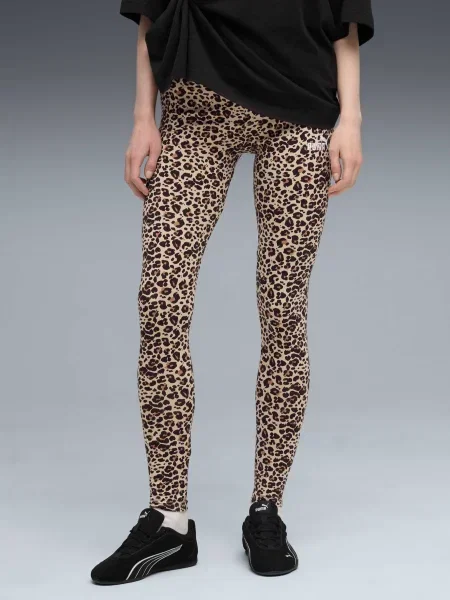Леггинсы Puma бежевые