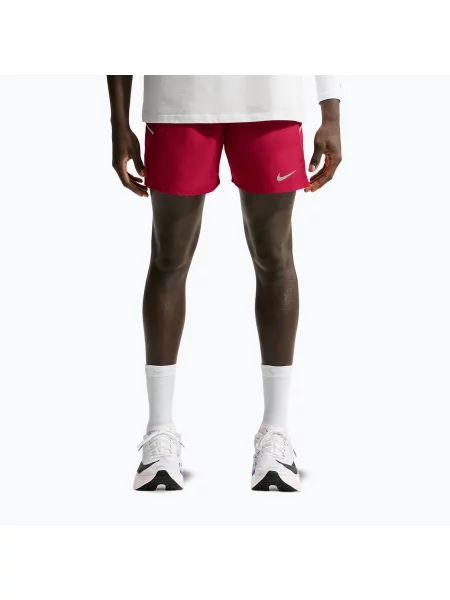 Pantaloni scurți de alergare pentru bărbați Nike Miler tough red/sport red roșu