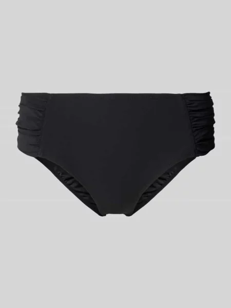 Figi bikini z marszczeniami Barts czarne