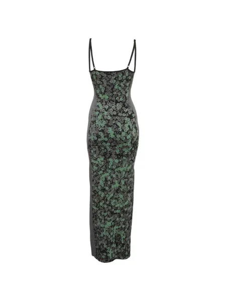 Rochie maxi Ph5 cu paiete gri