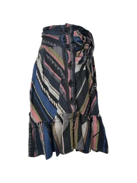 Fusta mini Iro cu volane negru