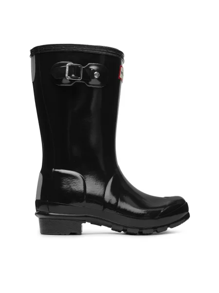 Гумени ботуши Hunter Orginal Kids Gloss черен