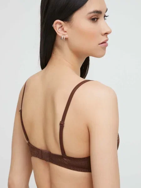 Calvin Klein Underwear Podprsenka hnědá