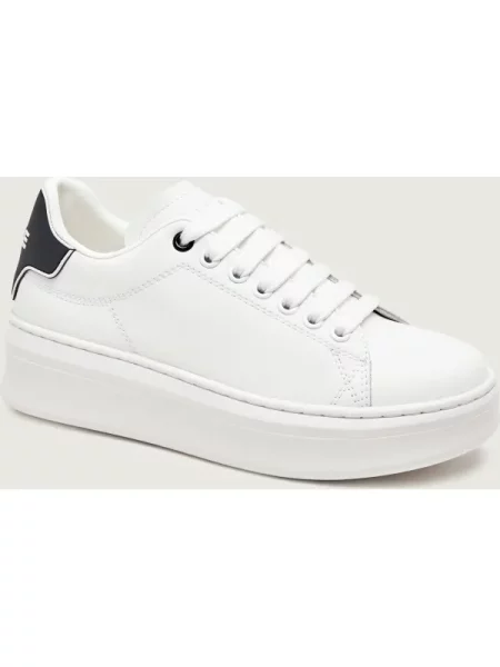 Gaëlle Paris Bőr edzőcipő ADDICT fehér
