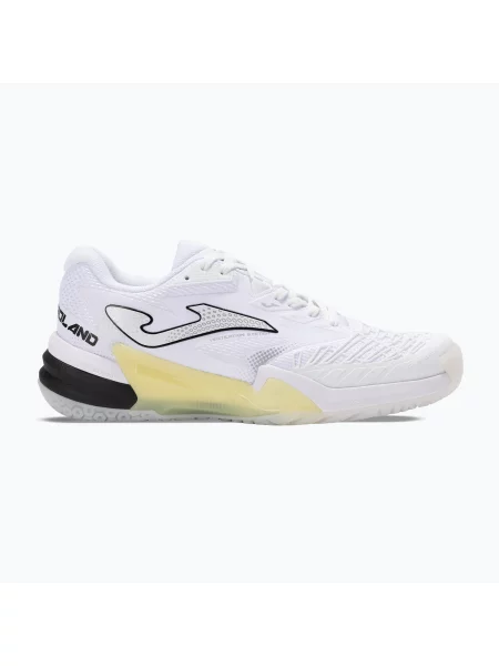 Încălțăminte de tenis pentru bărbați Joma Roland AC white yellow alb