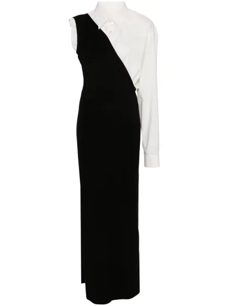Rochie maxi Mm6 Maison Margiela alb