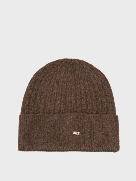 Шапка Tommy Hilfiger коричнева