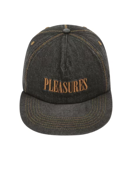 Czapka z daszkiem Pleasures czarna