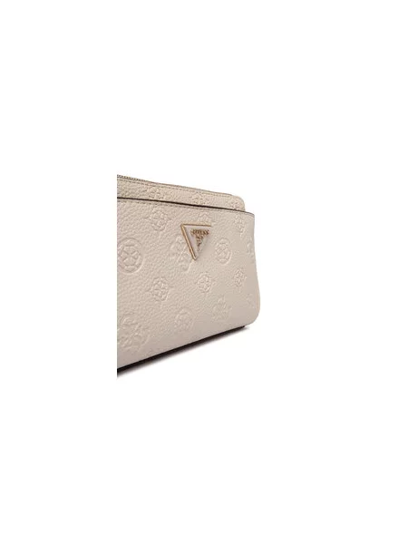 Guess Kabelka Cresidia II Mini Écru biela