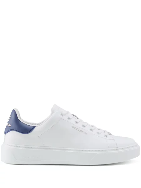 Sneakerși Woolrich clasici alb