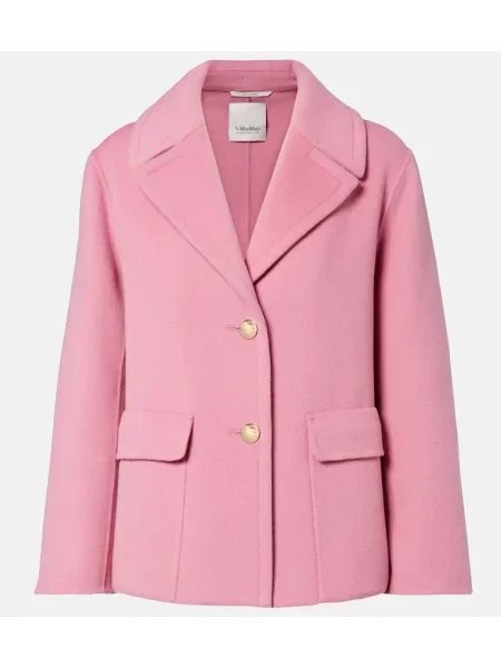Geacă 's Max Mara de lână roz