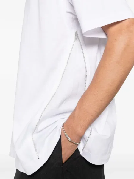 Μπλούζα Comme Des Garçons Shirt με στρογγυλή λαιμόκοψη λευκό
