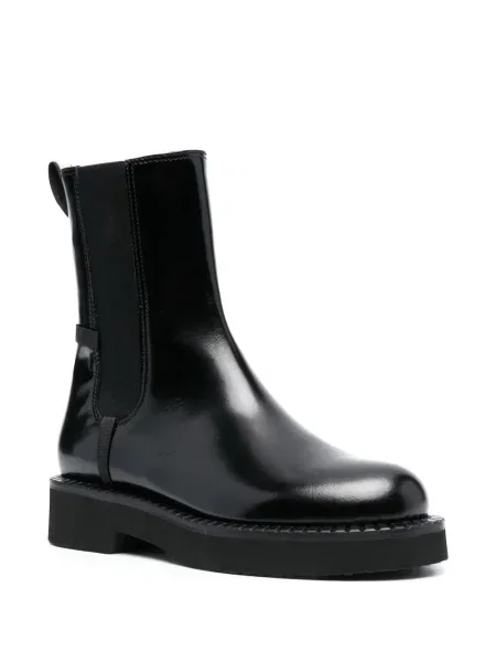 Cizme scurte Premiata din piele negru