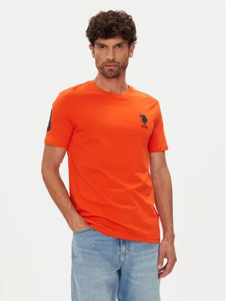 U.S. Polo Assn. Футболка Оранжевий