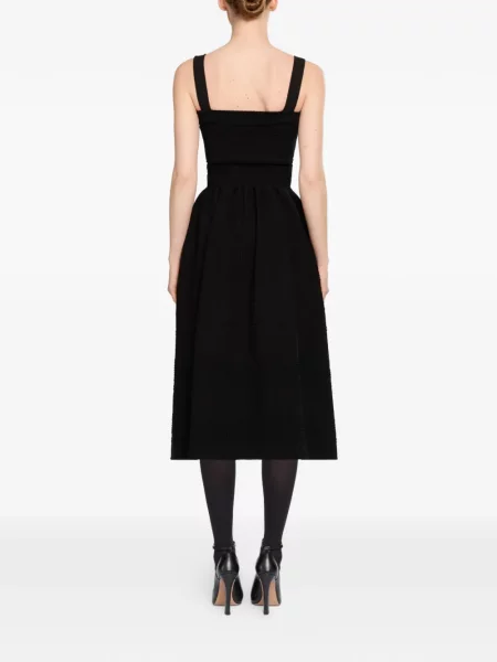 Rochie midi Elie Saab negru