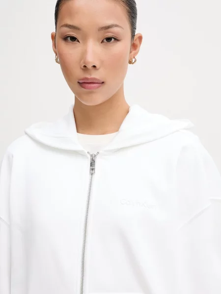 Calvin Klein kapucnis melegítőfelső női fehér
