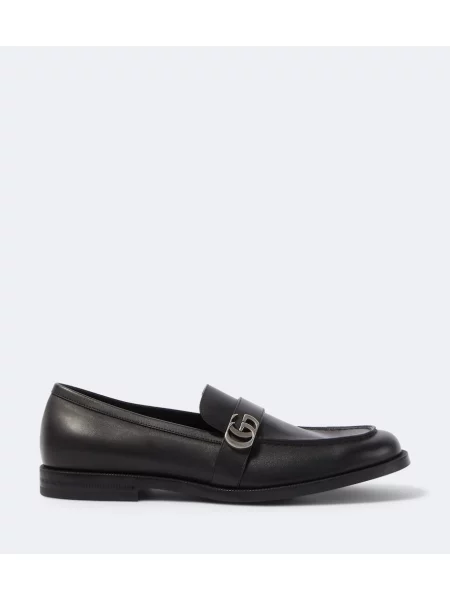 Pantofi loafer Gucci din piele negru