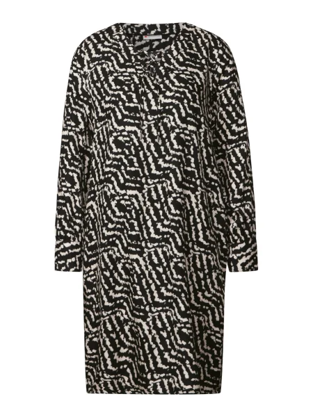 STREET ONE Rochie negru alb