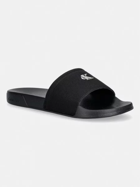 Sneakers Calvin Klein Ess Slide Canvas Hdw Black EUR 41 czarne