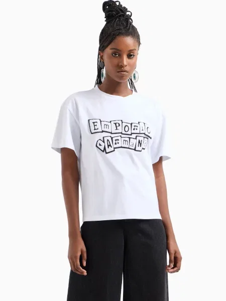 Футболка Emporio Armani белая