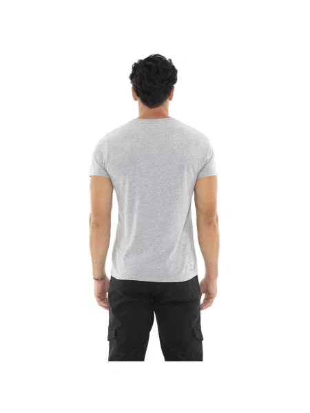 Scurt tricou Leone 1947 cu mâneci scurte gri