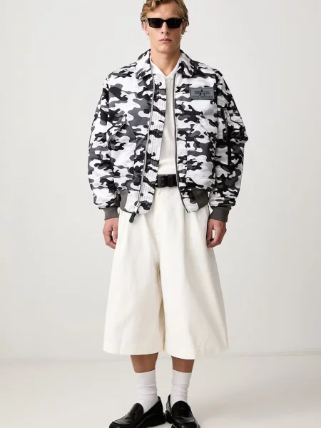 Alpha Industries Base Camo UV geacă bomber pentru bărbați
