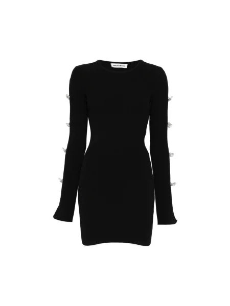 Haftowana sukienka Mach & Mach czarna