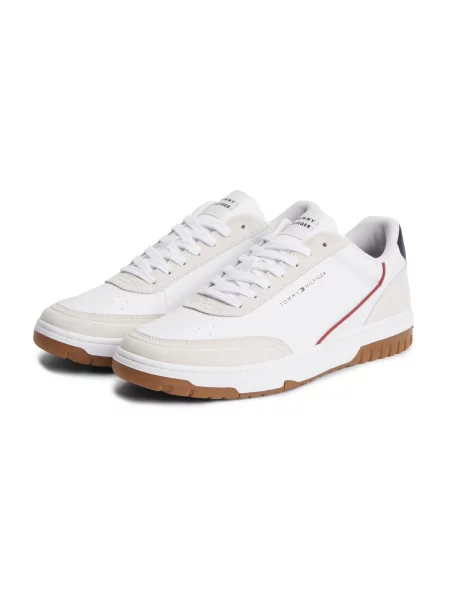Sneakerși Tommy Hilfiger alb