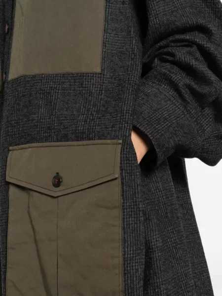 Rochie mini Soh în carouri gri