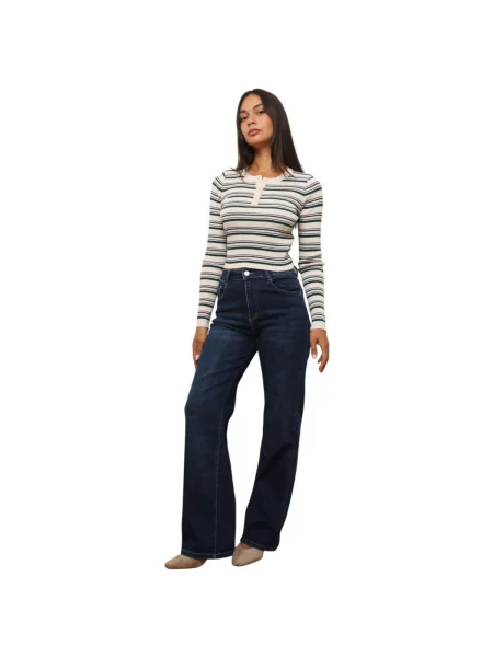 Blugi La Modeuse albastru