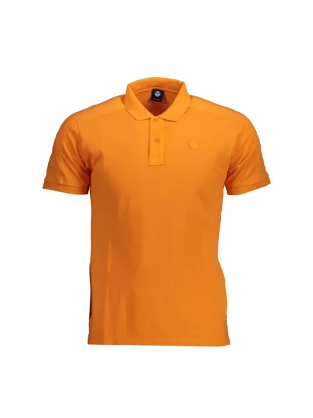 Koszulka polo North Sails z krótkim rękawem pomarańczowa