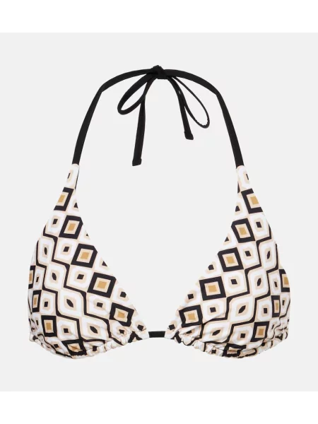 Bikini Max Mara cu imagine alb