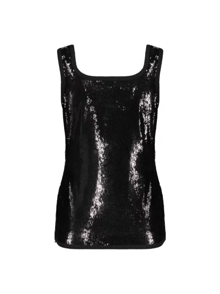 Top Boutique Moschino czarny