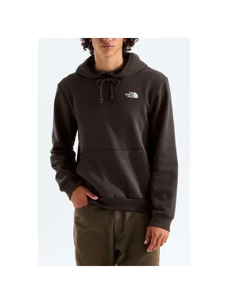 THE NORTH FACE Tréning póló EVOLUTION SIMPLE DOME csokoládé / fehér szürke