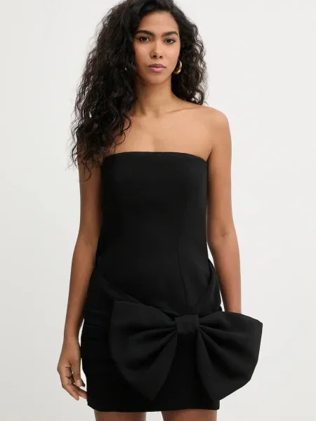 Marella rochie MLTEDITORE mini mulata negru