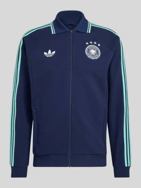 Kurtka treningowa o kroju regular fit z logo Niemiec Adidas Sportswear