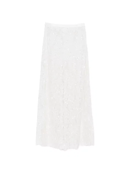 Maksi spódnica maxi Parosh biała