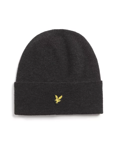 Czapka Lyle & Scott wełniana czarna