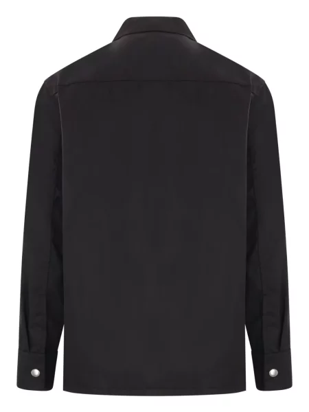 Košulja Jil Sander keper crna