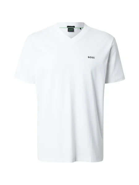 BOSS Tricou negru alb