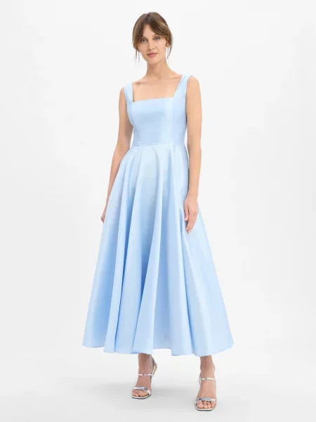Marie Lund sukienka wieczorowa Kobiety jednolity 36 niebieski