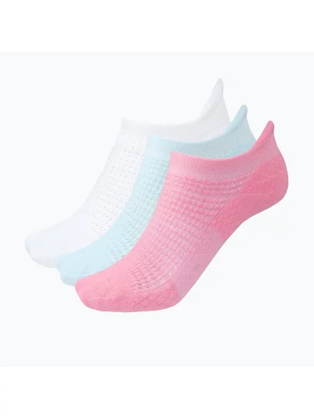 Шкарпетки SKECHERS Extended Terry Low Cut 3 пари white/pastel білі