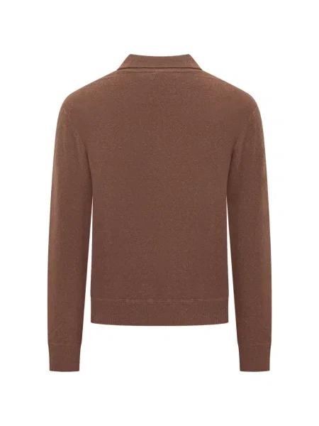 Gulerat tricou polo K-way maro