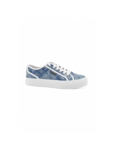 Sneakersy Guess niebieskie