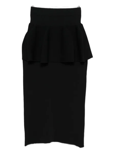 Spódnica Cfcl z falbankami czarna