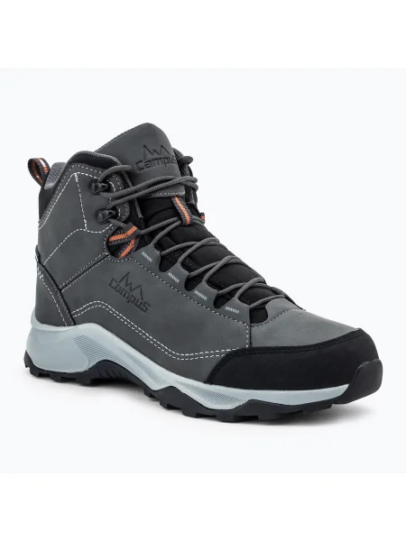 Pánske turistické topánky CampuS Tampa dark grey sivá