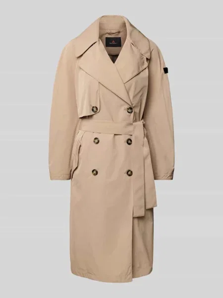 Trencz z wpuszczanymi Peuterey beżowy