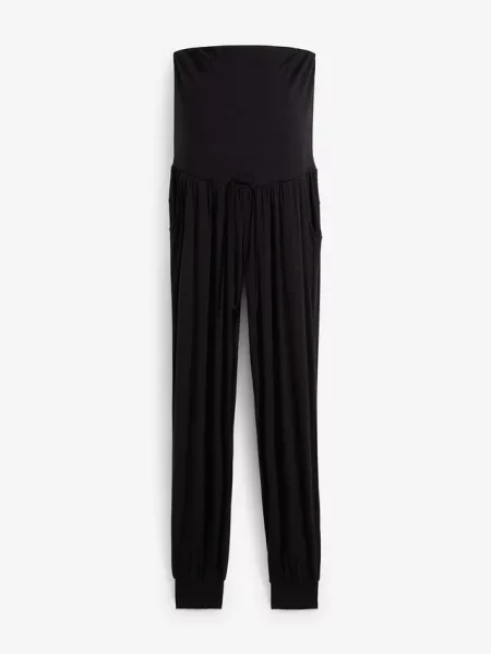 Spodnie loungewear na okres ciąży i po porodzie czarne